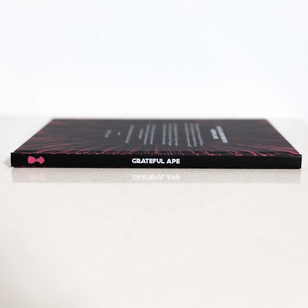 
                      
                        Grateful Ape Notebook - 99 Ruled Pages [Hard Cover]
                      
                    